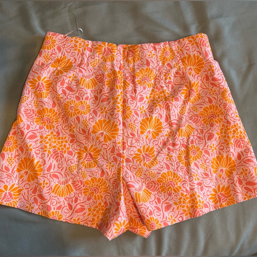 Zara Patterned Shorts XS - Picture 2 of 3